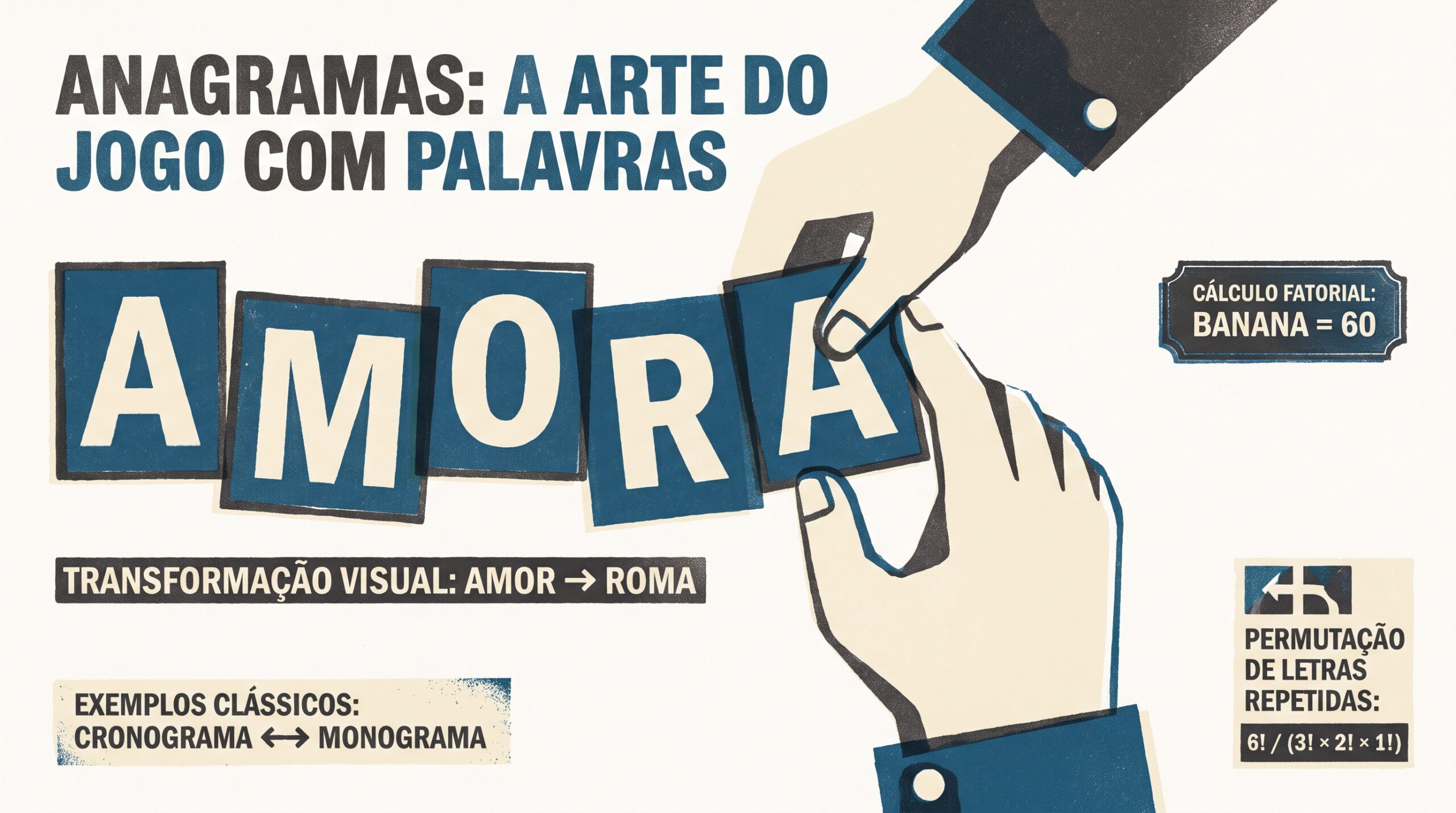 Anagrama: o que é, exemplos e jogos para treinar